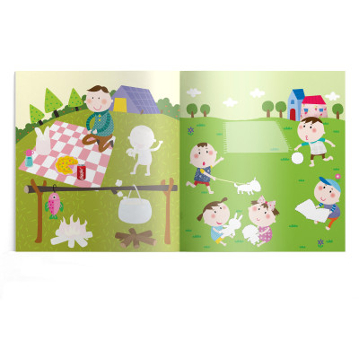 8 cuốn sticker sáng tạo (Cuốn lẻ và Combo)