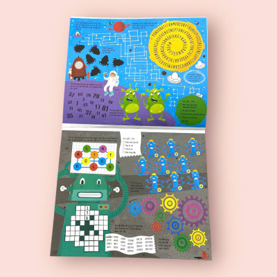 Cuốn Sách Khổng Lồ Về Trò Chơi Tư Duy - Big Puzzle Pad