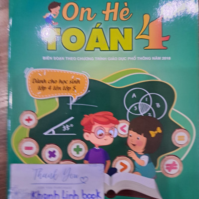 Sách - Ôn hè toán 4 (QL)