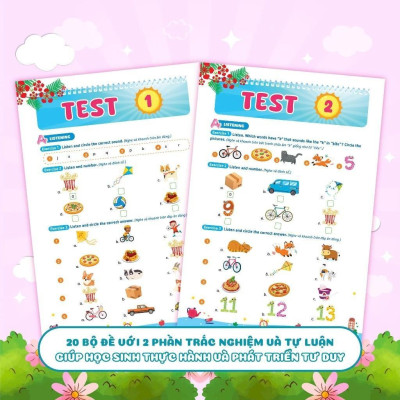 Sách Phiếu Ôn Hè Tiếng Anh Lớp 2 - Megabook