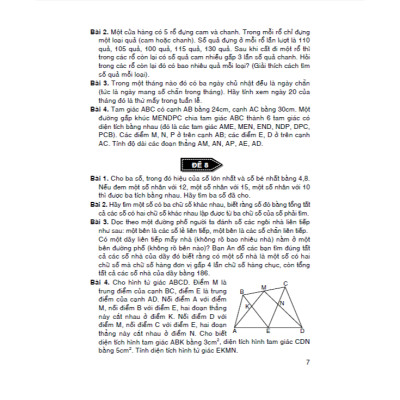 Sách  - 39 Bộ Đề Bồi Dưỡng Học Sinh Giỏi Toán 5 (HA)