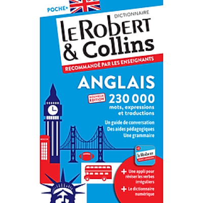 Từ điển Anh Pháp bỏ túi LE ROBERT & COLLINS POCHE ANGLAIS