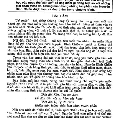 155 Bài Làm Văn Chọn Lọc Lớp 11