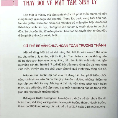 Yêu Con Như Thế Nào Là Vừa Đủ - Con Vào Lớp 1 (Cẩm Nang Nuôi Dạy Trẻ Lớp 1)
