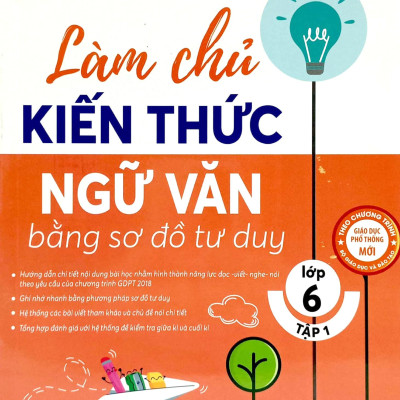 Làm Chủ Kiến Thức Ngữ Văn Bằng Sơ Đồ Tư Duy Lớp 6 - Tập 1
