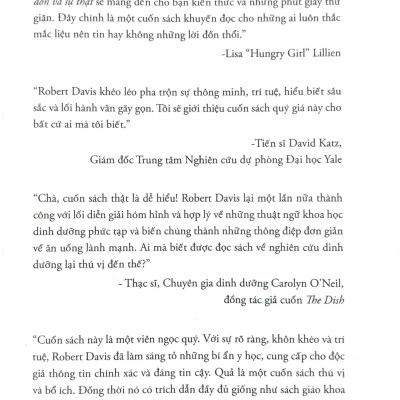 Detox, Low-Carb, Thực Phẩm Hữu Cơ…Tin Đồn & Sự Thật