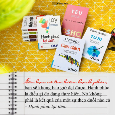 Combo OSHO Trọn Bộ 12 Cuốn - First News (FN)
