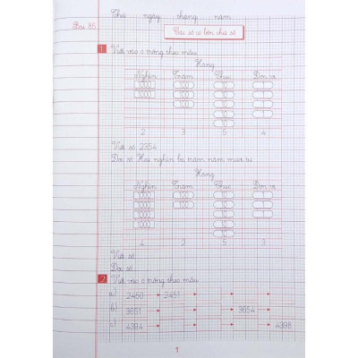 Sách - Vở Ô Li Bài Tập Toán Lớp 3 - Quyển 2 - Bám Sát SGK Định Hướng Phát Triển Năng Lực - Hồng Ân