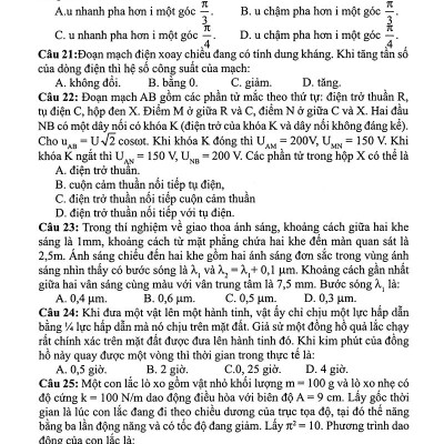 30  Bộ Đề Trắc Nghiệm Luyện Thi THPTQG 2019 - Khoa Học Tự Nhiên (Vật Lí - Hóa Học - Sinh Học)