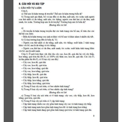 Bồi Dưỡng Học Sinh Giỏi Sinh Học 9 (Tái bản 2024 ) (HA-MK3)