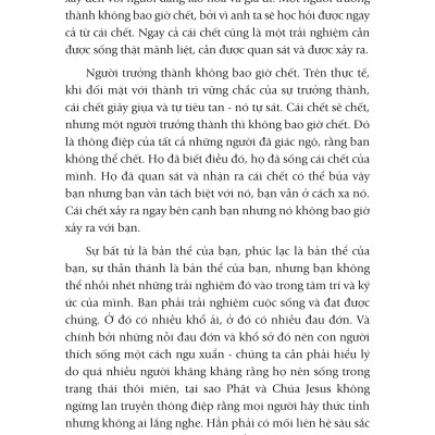 Sách OSHO Trưởng Thành - Maturity