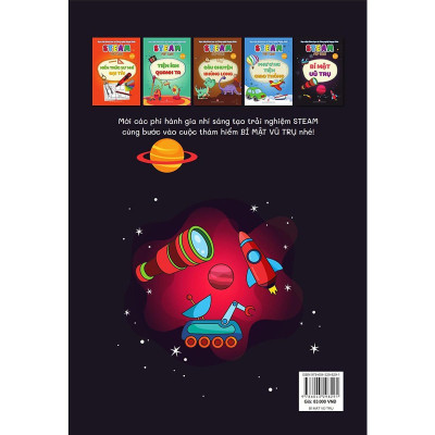 Sách - Steam For Kids - Bí Mật Vũ Trụ - NXB Phụ Nữ
