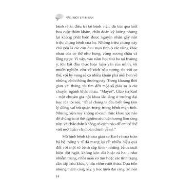 Sách - Não, Ruột Và Vi Khuẩn