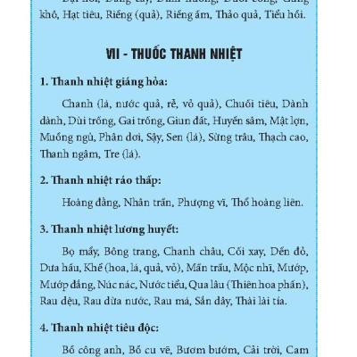 Thuốc Nam Và Châm Cứu - Phần Dược