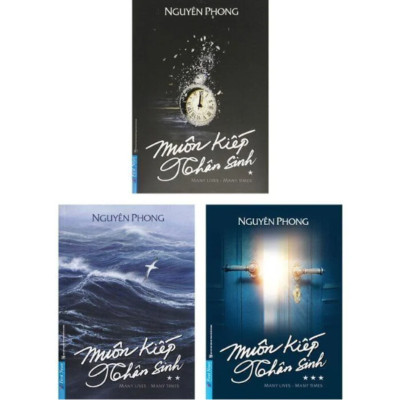 Bát Chánh Đạo, Tứ Diệu Đế, Muôn Kiếp Nhân Sinh (3 tập) - bìa mềm