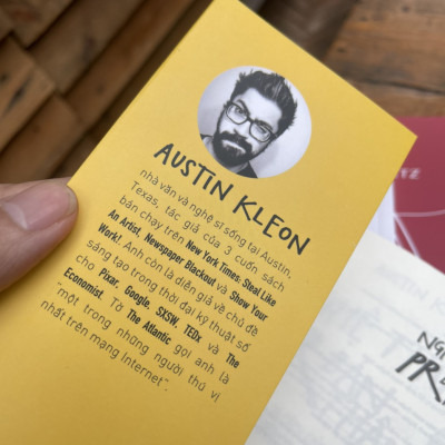 NGHỆ THUẬT PR BẢN THÂN – 10 cách giúp bạn chia sẻ ý tưởng sáng tạo và được mọi người chú ý - Austin Kleon  - Cẩm chi dịch - Alphabooks -Nhà Xuất Bản Công Thương