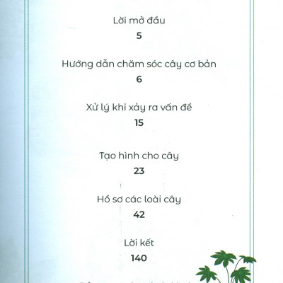 Bí Mật Nhỏ Cho Người Yêu Cây (Cẩm nang trồng và tạo hình cây cảnh) - Felicity Hart; Mỹ Tiên dịch