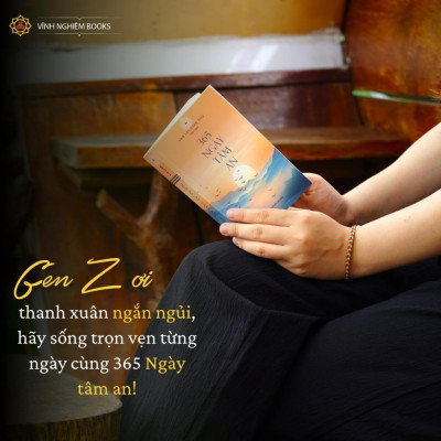 Sách - 365 Ngày Tâm An - Quán Như Vạn Lợi - Vĩnh Nghiêm Books