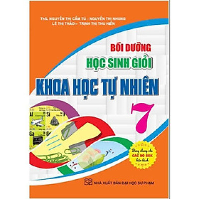 Sách - Bồi Dưỡng Học Sinh Giỏi Khoa Học Tự Nhiên Lớp 7 - Dùng Chung Cho Các Bộ SGK Hiện Hành - Hồng Ân