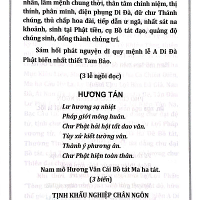 Chư Kinh Nhật Tụng