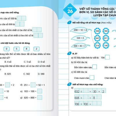 Sách - BÀI TẬP CUỐI TUẦN, Toán 2 -TẬP 2 - Kết nối Tri thức 