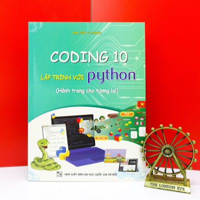 Sách Coding 10 lập trình với Python (Dành cho học sinh lớp 10)