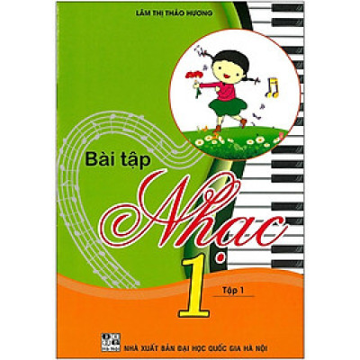 Sách - Bài Tập Nhạc Lớp 1 - Tập 1 - Theo Chương Trình Tiểu Học Mới - Hồng Ân