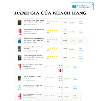 Liệu trình dinh dưỡng (TB) - Bí quyết giảm cân lành mạnh, tặng bảng Axit và Kiềm