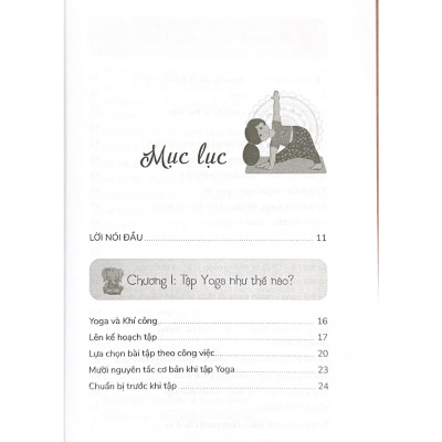 Sổ Tay Tự Luyện Tập Yoga - Tác Giả  Hà Khiết (Tái Bản) - Vanlangbooks