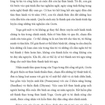 YOGA Viên Ngọc Quý Của Nữ Giới - Vẻ Đẹp Thực Hành Và Chuyển Hóa Sâu Sắc