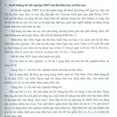 Ôn Luyện Trắc Nghiệm Thi Tốt Nghiệp Trung Học Phổ Thông (năm 2025) Môn Vật Lí - Nguyễn Văn Biên chủ biên, Nguyễn Thị Lâm Quỳnh, Nguyễn Anh Thuấn