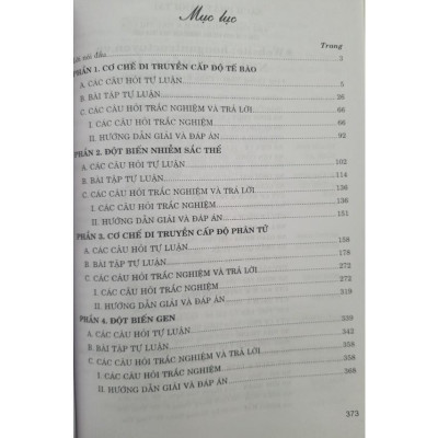 Sách - Phương Pháp Giải Sinh Học Lớp 12 - Phần Cơ Chế Di Truyền, Biến Dị Cấp Độ Tế Bào Và Phân Tử - Hồng Ân