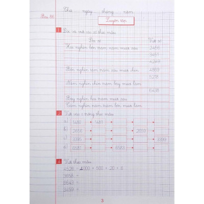 Sách - Vở Ô Li Bài Tập Toán Lớp 3 - Quyển 2 - Bám Sát SGK Định Hướng Phát Triển Năng Lực - Hồng Ân