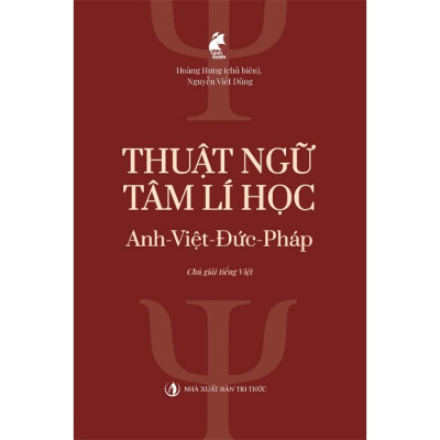 Thuật Ngữ Tâm Lí Học Anh - Việt - Đức - Pháp