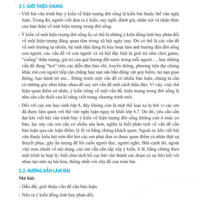 Giúp Em Viết Đoạn Và Bài Văn Hay Ngữ Văn 8