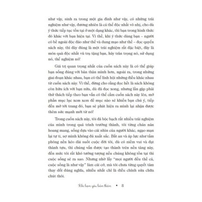 Sách Khi bạn yêu bản thân