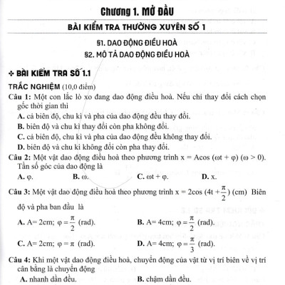 Đề Kiểm Tra, Đánh Giá Vật Lí 11 (Bám Sát SGK Kết Nối Tri Thức Với Cuộc Sống) - HA