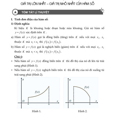 Phương pháp giải các dạng toán thực tế 12