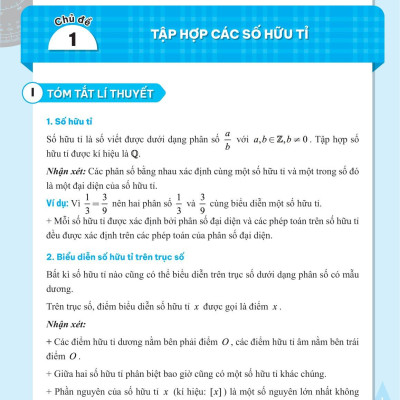 Sổ Tay Kiến Thức - Phương Pháp - Dạng Bài Toán Đại Số Và Hình Học 7