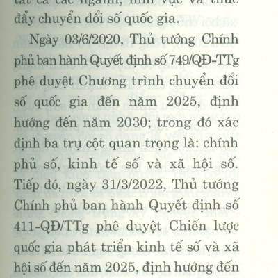 Những nội dung cơ bản về chuyển đổi số - Hỏi và đáp (bản in 2025)