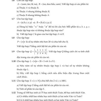 Ôn luyện Cơ bản và Nâng cao Toán 6 (Tập 1)