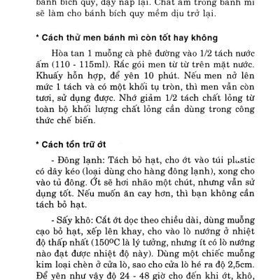 Mẹo Vặt Trong Nhà Bếp