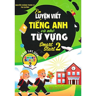 Sách - Em Luyện Viết Tiếng Anh Và Nhớ Từ Vựng Smart Star Lớp 2 - Bám Sát SGK I-Learn Smart Start 2 - Hồng Ân