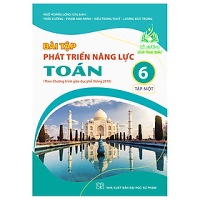 Sách - Bài tập phát triển năng lực Toán lớp 6 (tập 1) - NXB Đại học Sư phạm (SP)