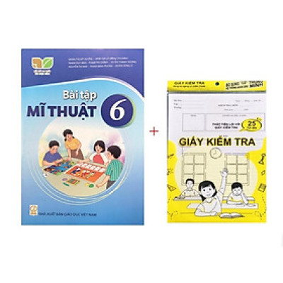 Sách - Bài tập mĩ thuật 6 - Kết nối tri thức với cuộc sống