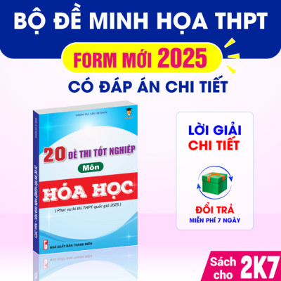 Combo - Sách bộ đề thi tốt nghiệp 2025 khối B môn Toán, Hóa, Sinh - VietJack (Mới nhất cho 2k7)