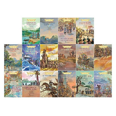 Boxset A History Of Vietnam In Pictures (In Colour) (Bộ 16 Cuốn)