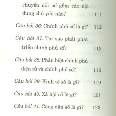 Những nội dung cơ bản về chuyển đổi số - Hỏi và đáp (bản in 2025)