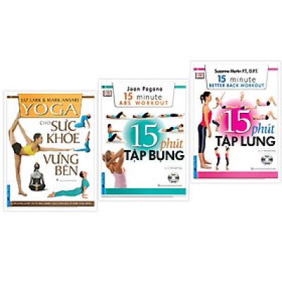 Combo YOGA cho sức khỏe vững bền + 15 phút tập bụng + 15 phút tập lưng