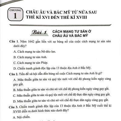 Vở Bài Tập Lịch Sử Và Địa Lí 8 (Cánh Diều) (2023)